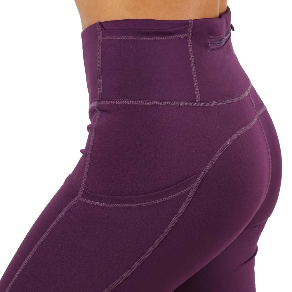 Full length yoga leggings side,key & back pockets - Picture 4 of 5